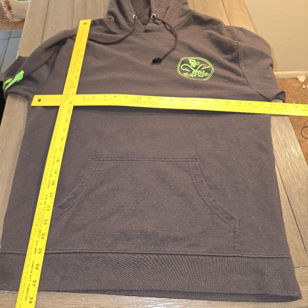 Salt Life Sz. Xlarge Black Unisex Hoodie - Picture 6 of 7